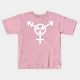 Trans Radiation (Alternate) - White Kids T-Shirt